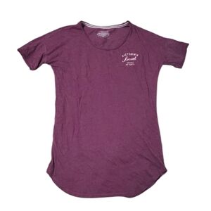 Victorias secret oversized purple t-shirt.